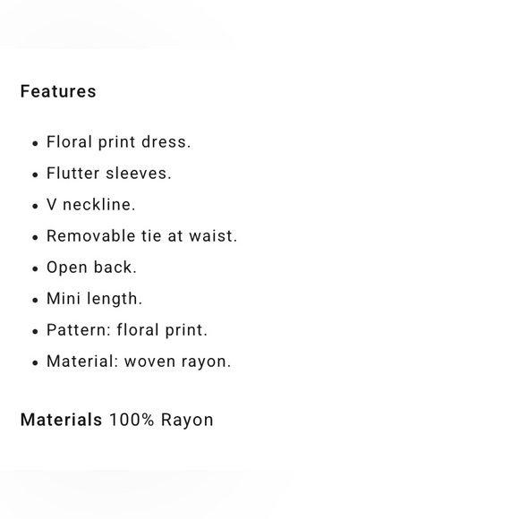 Billabong Fine Flutter Dress XS - Picture 13 of 13